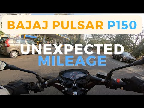 Bajaj Pulsar P150 Real Life Mileage Test - City+Highway | MotorBeam