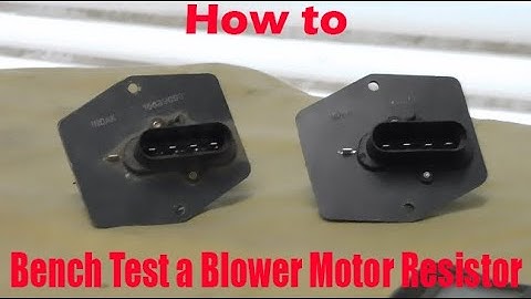 How to Bench Test a Blower Motor Resistor
