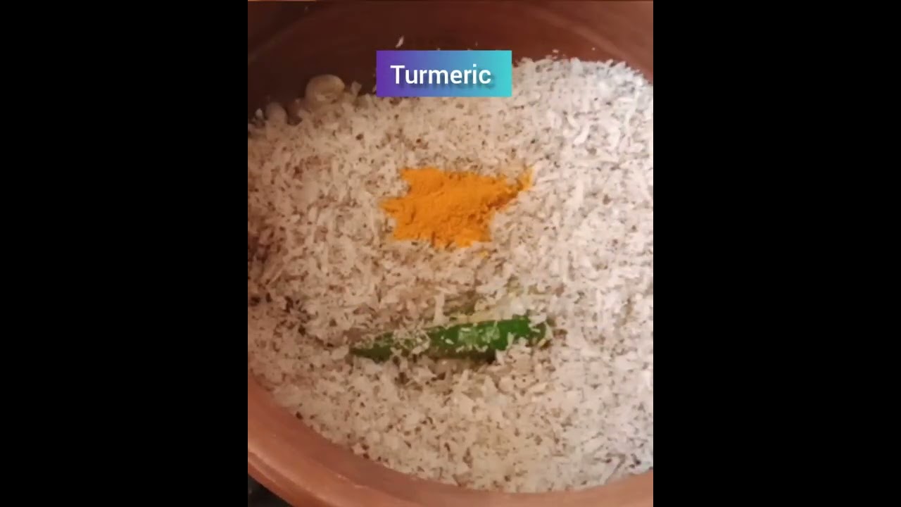 Malabar coconut rice / coconut rice 