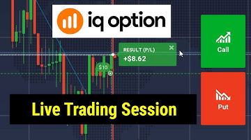 Live Trading Session - Digital Options Trading in IQ Option