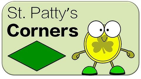 St Patricks Day How Many Corners? Math Brain Break