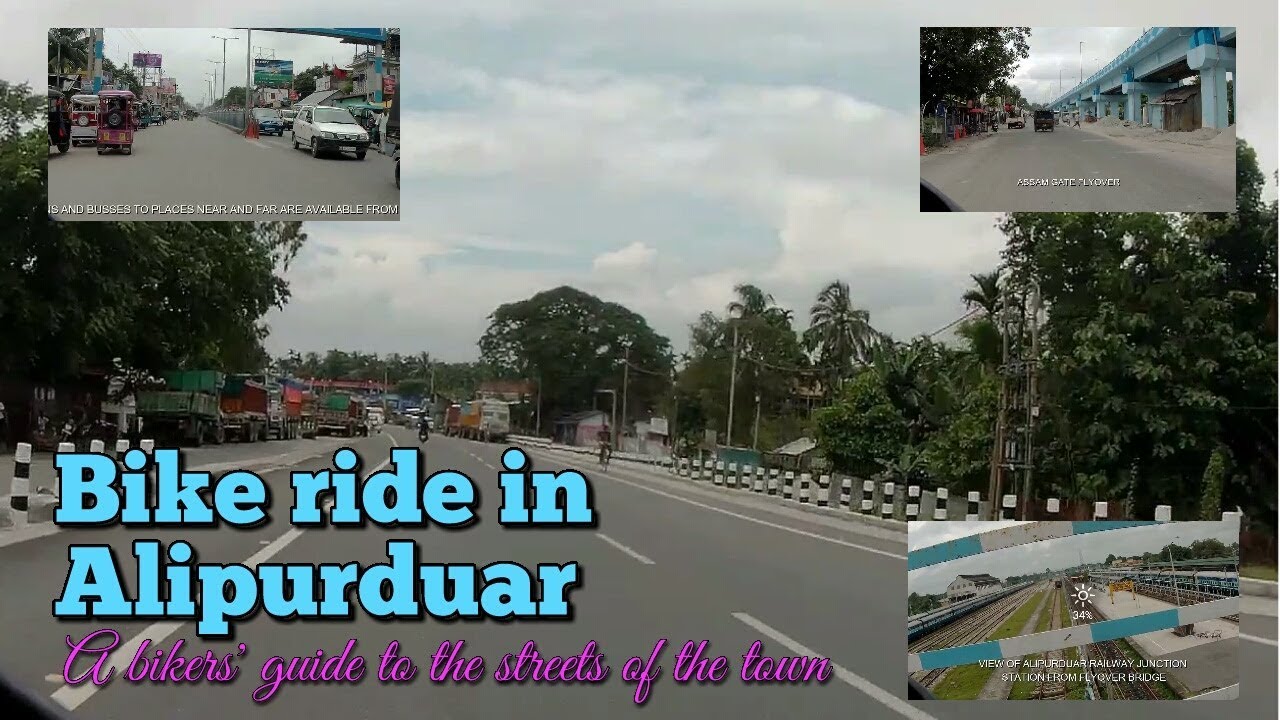 ALIPURDUAR, BIKE RIDE IN TOWN