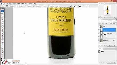 How to create reflection shadow using Photoshop