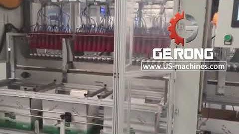 Robot hand bottle head grapping type cartoning machine ecasing line