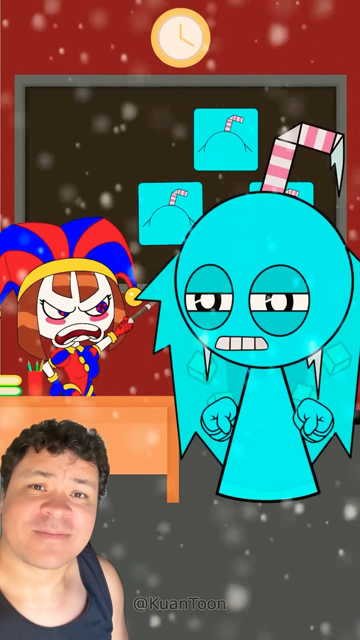 POMNI ENSINANDO O AQUA #mayumigames #pomni #sprunki #game #shortsvideo #youtubeshorts