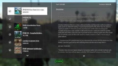 Fallout 4 mod review-UNLIMITED BUILDING !