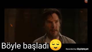 Dr. Strange böyle başladı böyle bitti #shorts Resimi