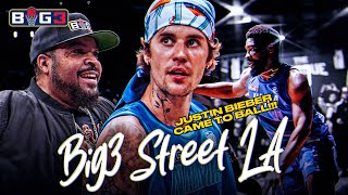 BIG3 Street Los Angeles | Justin Bieber Can Ball!