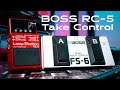 How to setup a BOSS RC-5 External Foot Switch! (tutorial)