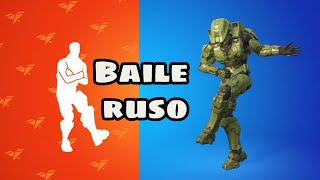 Master Chief Bailando Baile Ruso Rasputín Fortnite