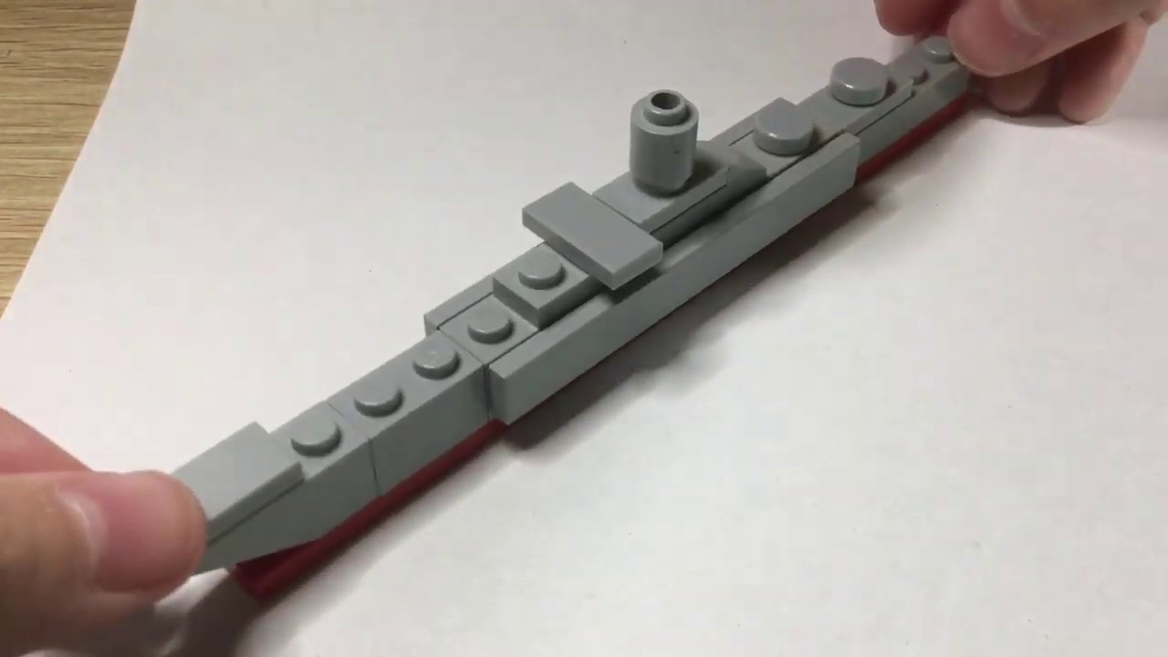 Mini LEGO Warship Tutorial YouTube