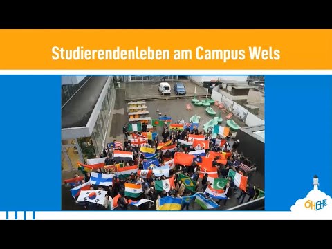 Studentenleben am FH OÖ Campus Wels - ÖH Hochschülerschaft