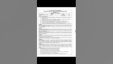 Introduction to Dynamics of machines subject and module 2: Balancing