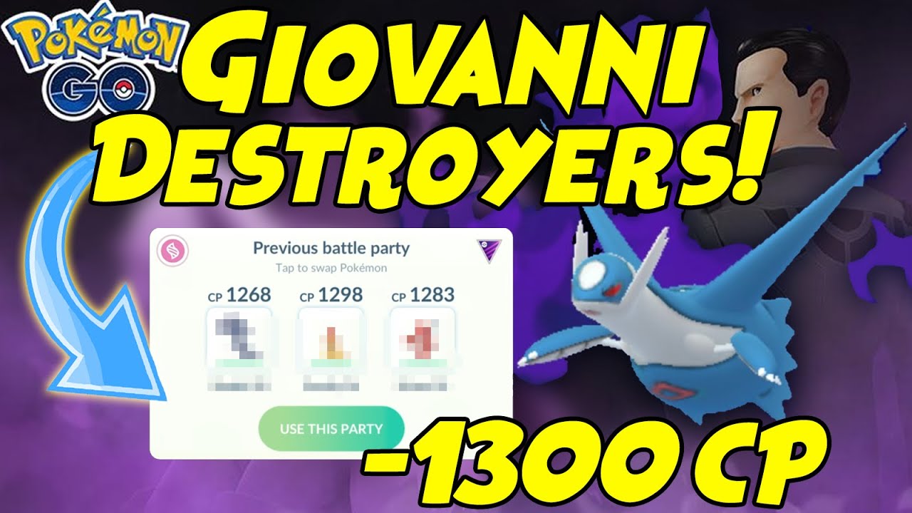 Team GO Rocket Leader Giovanni Hunt Available Worldwide Now in