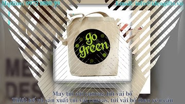 Xưởng may túi vải canvas, túi vải bố tại TPHCM