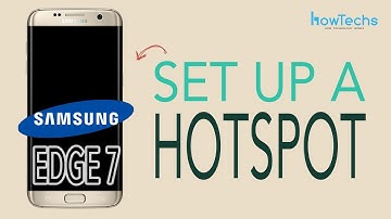 Samsung Galaxy Edge 7 - How to set up a Wifi Hotspot