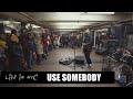 Use somebody  felipe pavani band live at herald square station  nyc