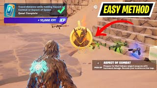 Travel distance while holding Aspect of Combat or Aspect of Speed Fortnite