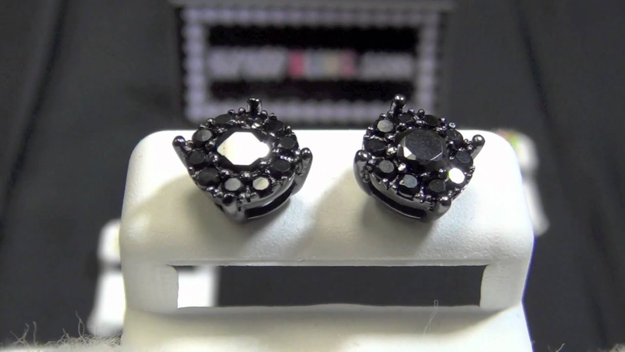 Solitaire Cer Custom Bling Cz Lab Made Diamond Earrings Solitaire Cer Custom Bling Cz Lab Made Diamond Earrings