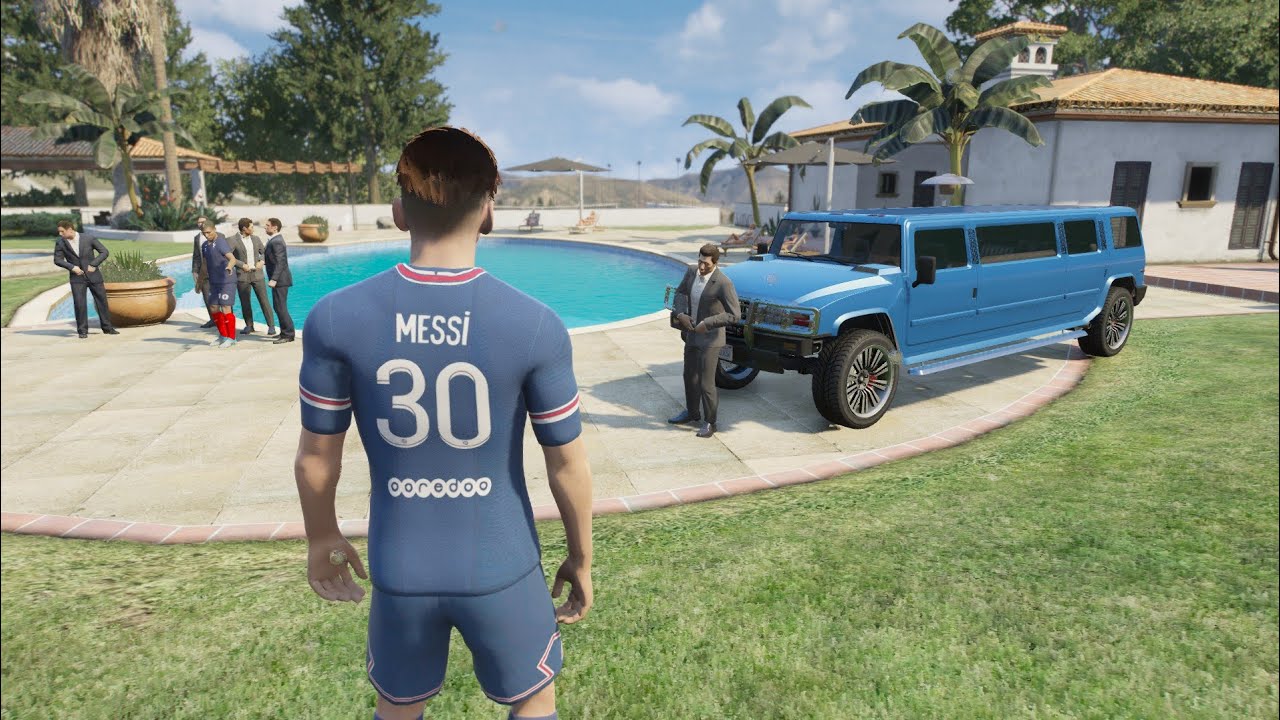 اخيرا وقفت القطر وخدت ال500 جنيه بتوعي ميسي في قراند5 😂😨 | GTA 5 #gta5 #جي_تي_اي #قراند_5