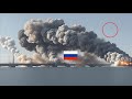 A MONSTROUS GIFT FROM MACRON! French-Supplied HAMMER aerial bombs crushed the Crimean Bridge!