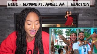 BEBE - 6ix9ine Ft. Anuel AA (Prod. By Ronny J) (Official Music Video) | REACTION