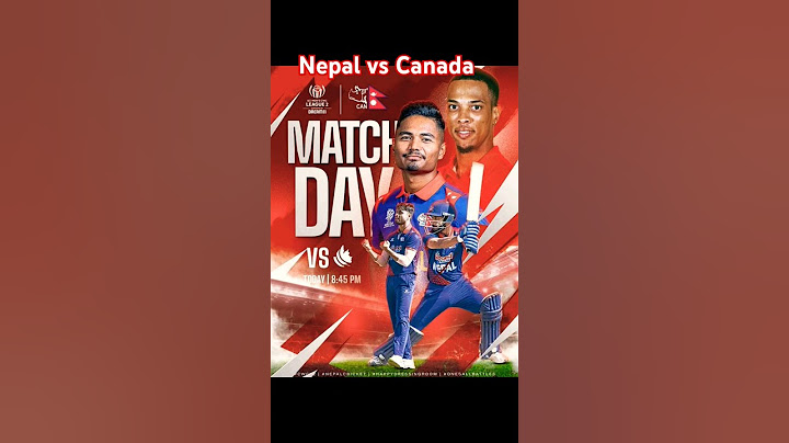 आज त जित्नुपर्छ:Nepal vs Canada |ICC Men's CWC league 2(Time :today 8:45 Pm)🇳🇵🏏#shorts