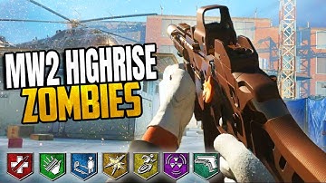 MW2 HIGHRISE AS A CUSTOM ZOMBIES MAP!! (Custom Zombies Black Ops 3)