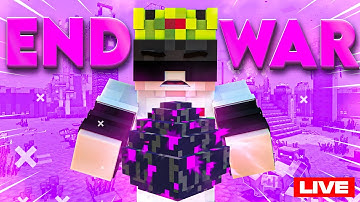 Minecraft SMP LIVE || PUBLIC SMP 24/7 JAVA + BEDROCK ||  Endwar In Creeper Mc #live