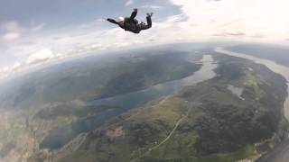 Basic Freefall Turning! Okanagan Skydive!
