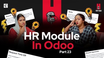 HR Module In Odoo | Tech tonic EP-23 | Odoo New Features | Cybrosys Technologies