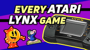 Atari Lynx (1989) Library | Trying all 71 Games