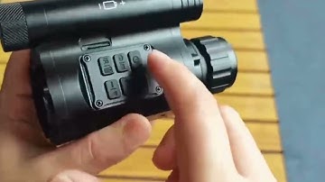 NV075 night vision device crosshair adjustment detailed instructions (English version)