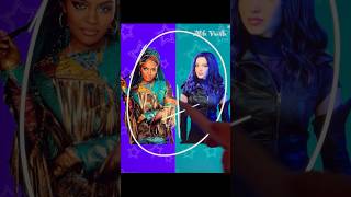 Uma Descendants mixing with Mal #mixingcharacters #descendants #disney #mal #uma #descendants4