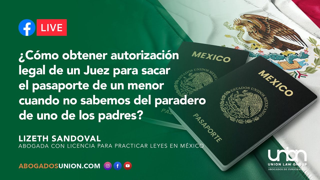 Jurisdicción Voluntaria para Autorización del Pasaporte - YouTube