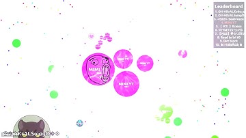 AGAR.IO: TRICKSPLIT + BAIT &  SPLITRUN