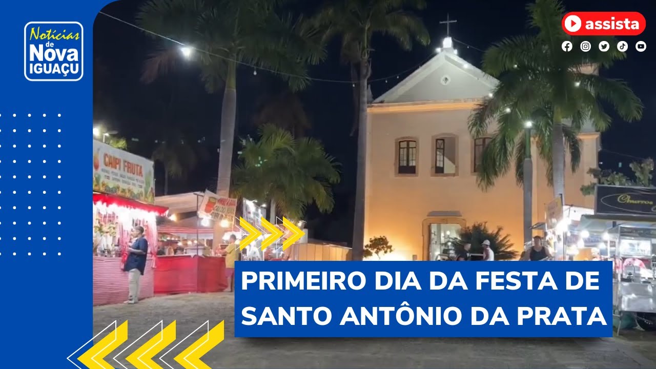 AO VIVO | Festa de Santo Antônio da Prata começa nesta sexta (09) - YouTube