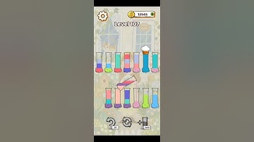 Complete Drink Sort Master Expert Mode Level 107