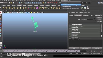 Lsystem Maya Plugin