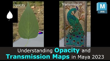 Understanding Opacity vs Transmission in Maya 2023