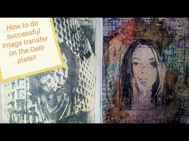 Image Transfers – A Gel Plate How-To - PM Artist Studio