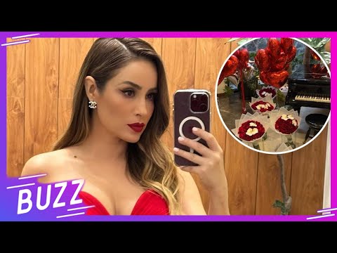 Cynthia Rodríguez presume de la romántica sorpresa que le dio Carlos Rivera por su cumpleaños | Buzz