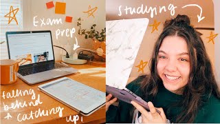 College Vlog: Exams, Catching Up, Studying &amp; Note-Taking