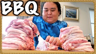 【相撲飯】力士の本気バーベキュー・BBQ ／ sumo wrestling・japan