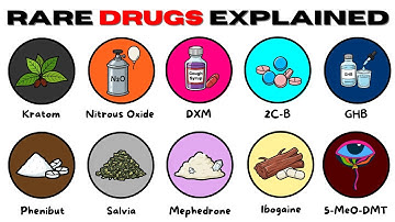 Every Rare Drug & Its Effects Explained in 21 Minutes