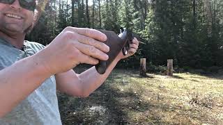 ✅out😳what this Winchester saddle ring carbine model 1894 38-55 caliber does to two cokes #ytvideoes
