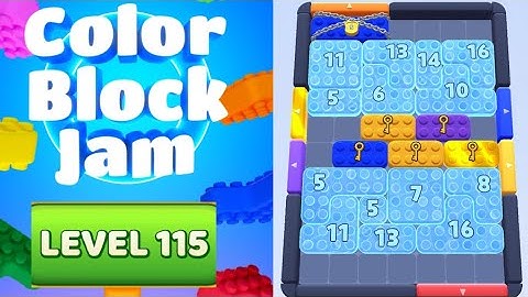 Color Block Jam Level 115 Solution Walkthrough