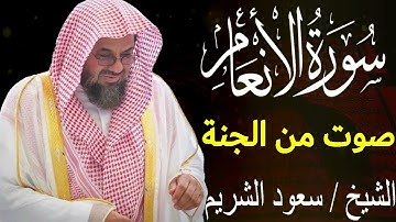 سورة الأنعام كاملة بجودة عالية من روائع قديم وحديث الشيخ أ د سعود الشريم Surat Al Ana’am  Al Shuraim