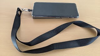 スマホを首にぶら下げられるネックストラップ購入してみた。I bought a neck strap that allows you to hang your smartphone around you