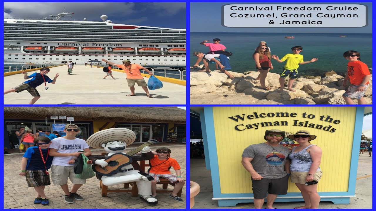 Carnival Freedom Caribbean Cruise to Cozumel, Grand Cayman & Jamaica